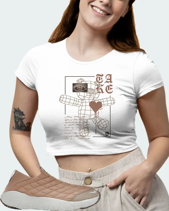 Nike ACG Moc 3.5 Sneaker Matching White Crop Top (TAKE) - View 7