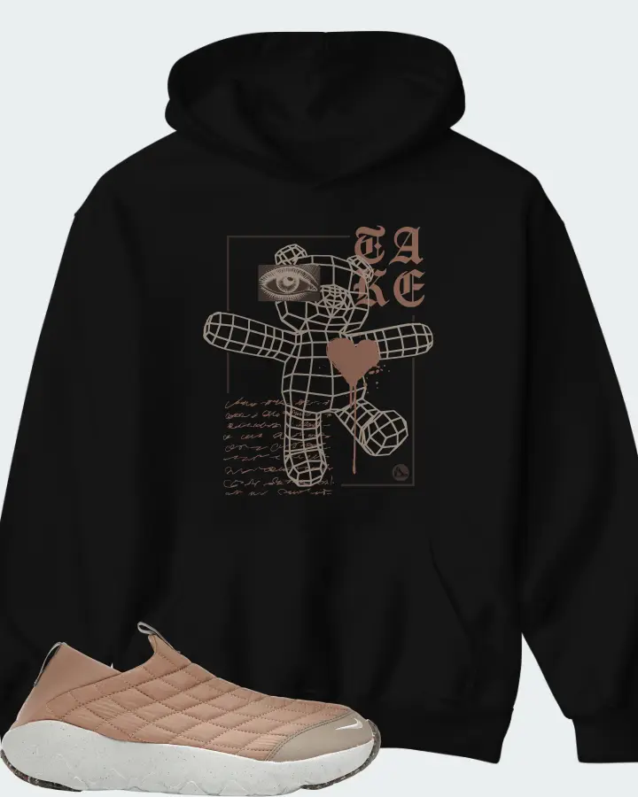 Hoodie in Black