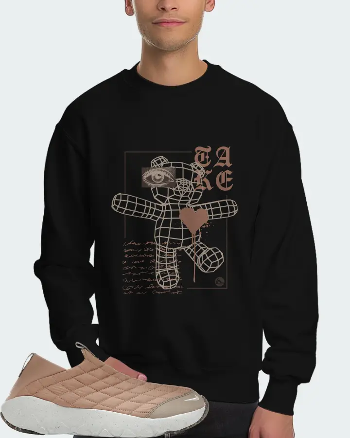 Nike ACG Moc 3.5 Sneaker Matching Black Sweatshirt (TAKE) - View 4