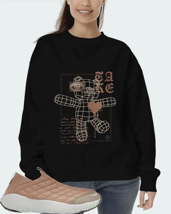Nike ACG Moc 3.5 Sneaker Matching Black Sweatshirt (TAKE) - View 5