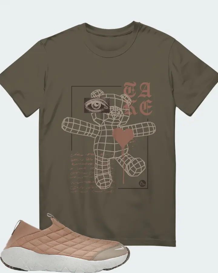 T-Shirt in Army Green