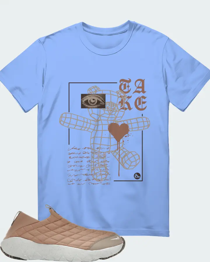 T-Shirt in Carolina Blue
