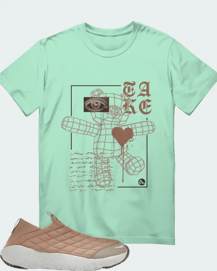 Nike ACG Moc 3.5 Sneaker Matching Mint T-Shirt (TAKE) - View 1
