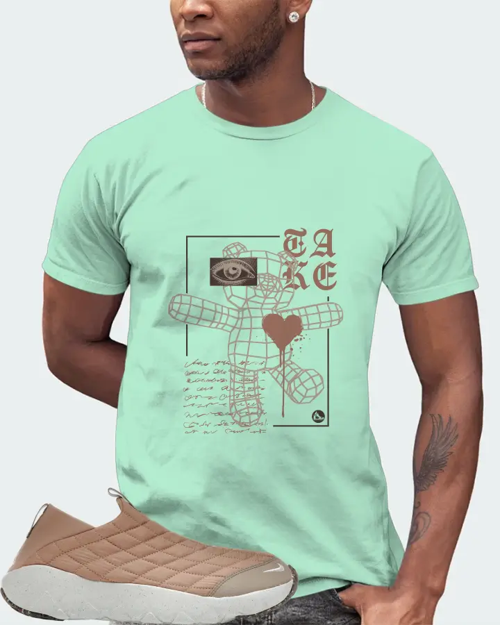 Nike ACG Moc 3.5 Sneaker Matching Mint T-Shirt (TAKE) - View 2