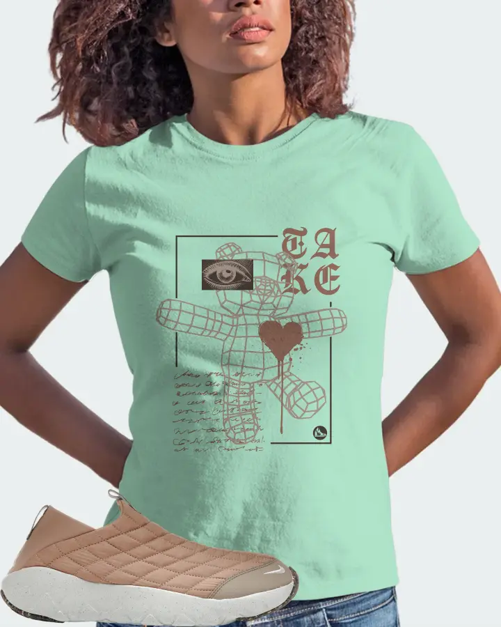 Nike ACG Moc 3.5 Sneaker Matching Mint T-Shirt (TAKE) - View 3