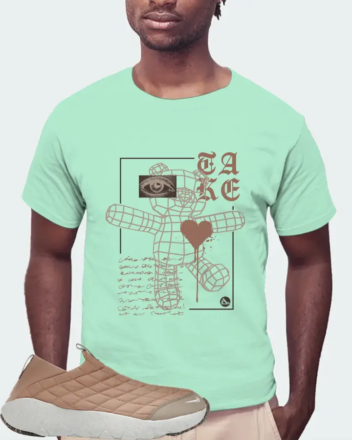 Nike ACG Moc 3.5 Sneaker Matching Mint T-Shirt (TAKE) - View 4