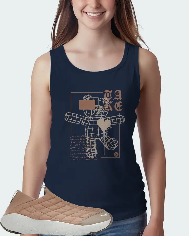 Nike ACG Moc 3.5 Sneaker Matching Navy Tank Top (TAKE) - View 5