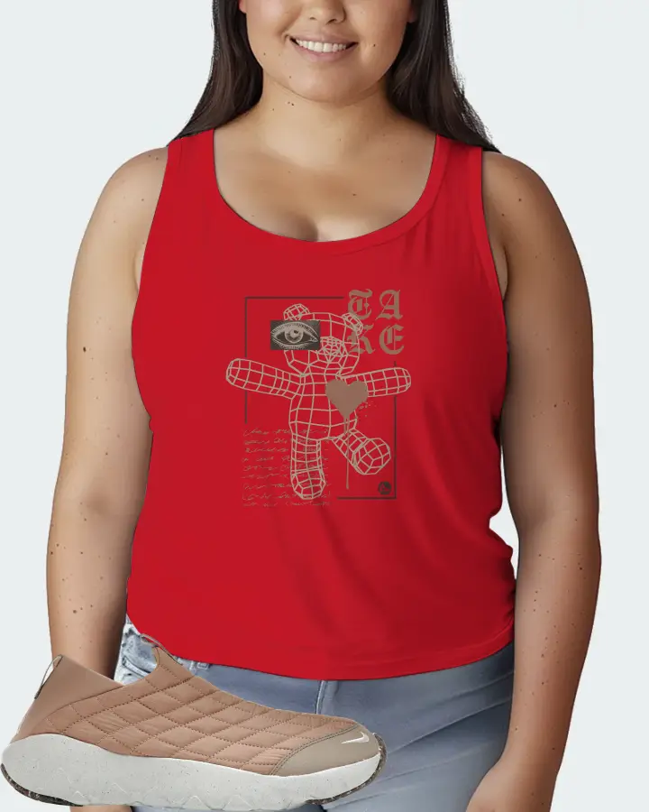 Nike ACG Moc 3.5 Sneaker Matching Red Tank Top (TAKE) - View 7