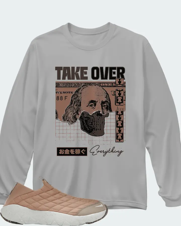 Long Sleeve T-Shirt in Grey