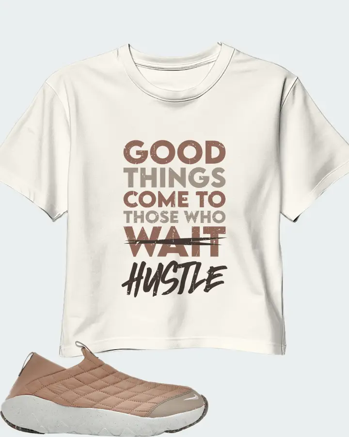 Nike ACG Moc 3.5 Sneaker Matching Ecru White Crop Top - Good Things Come
