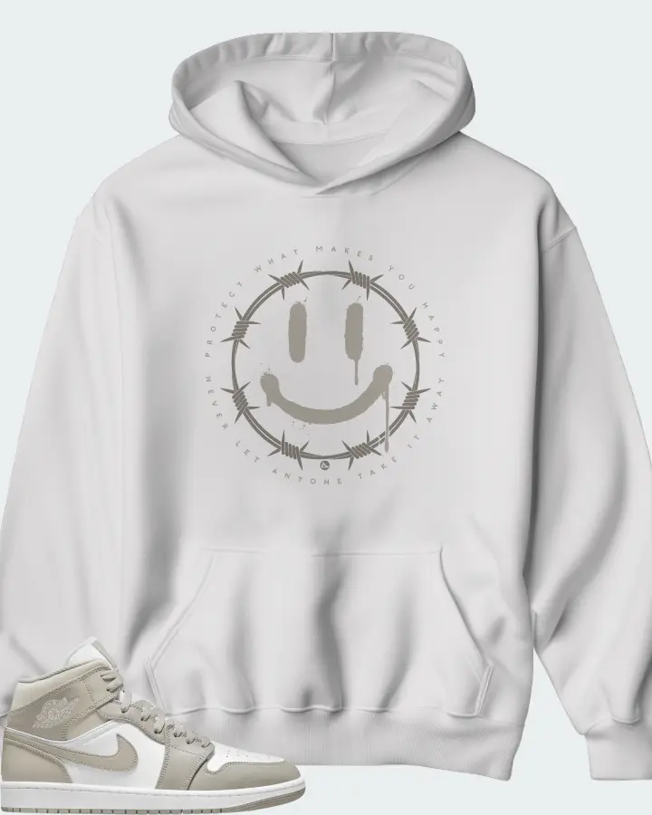 Hoodie in White