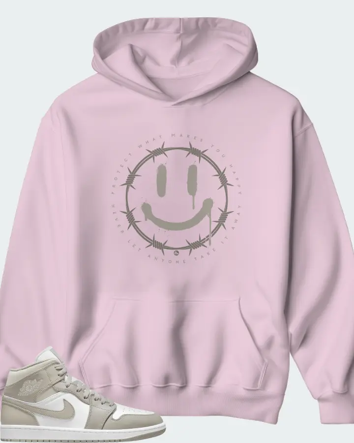 Hoodie in Pink