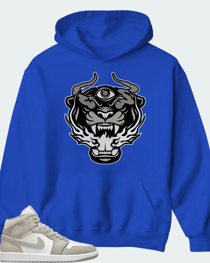 Hoodie in Royal Blue