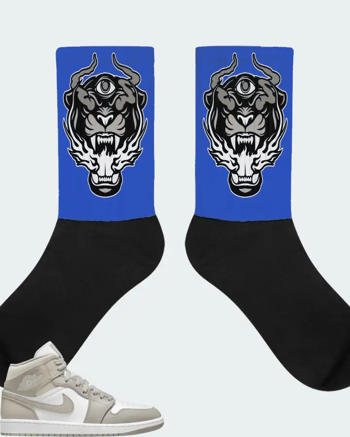 Socks in Royal Blue