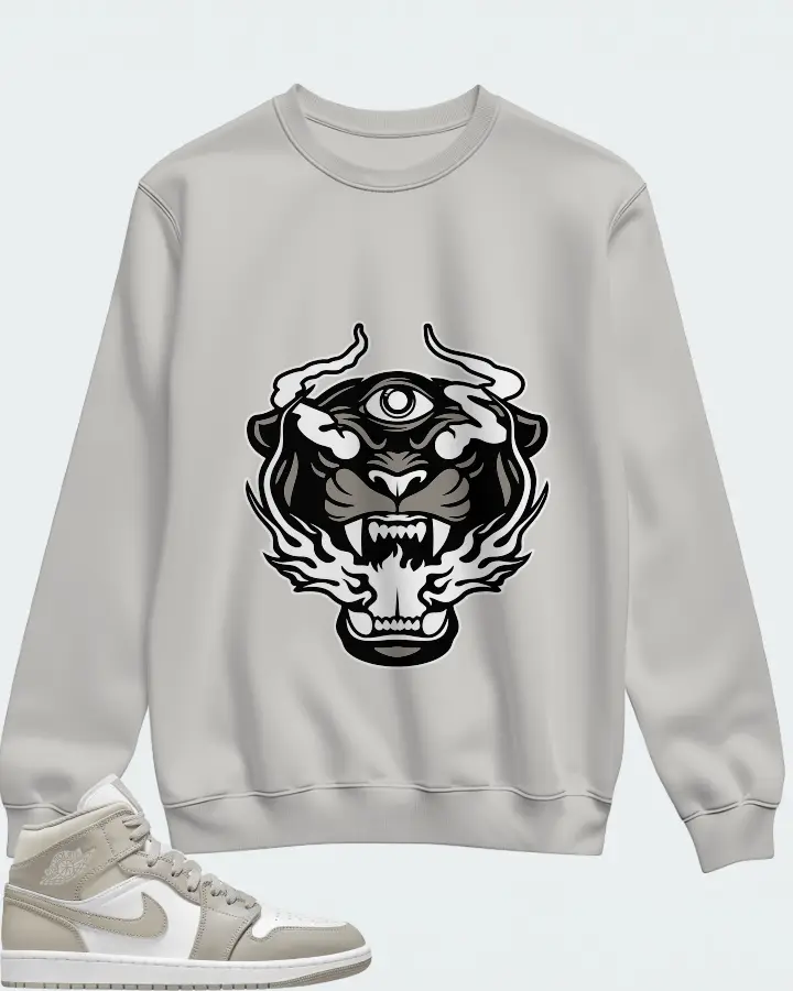 Sweatshirt in Grey