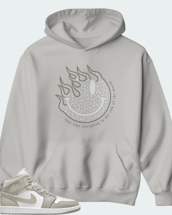 Hoodie in Grey