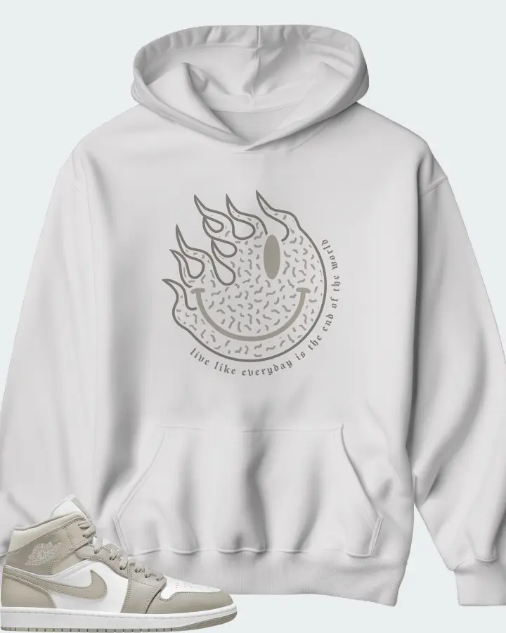 Hoodie in White