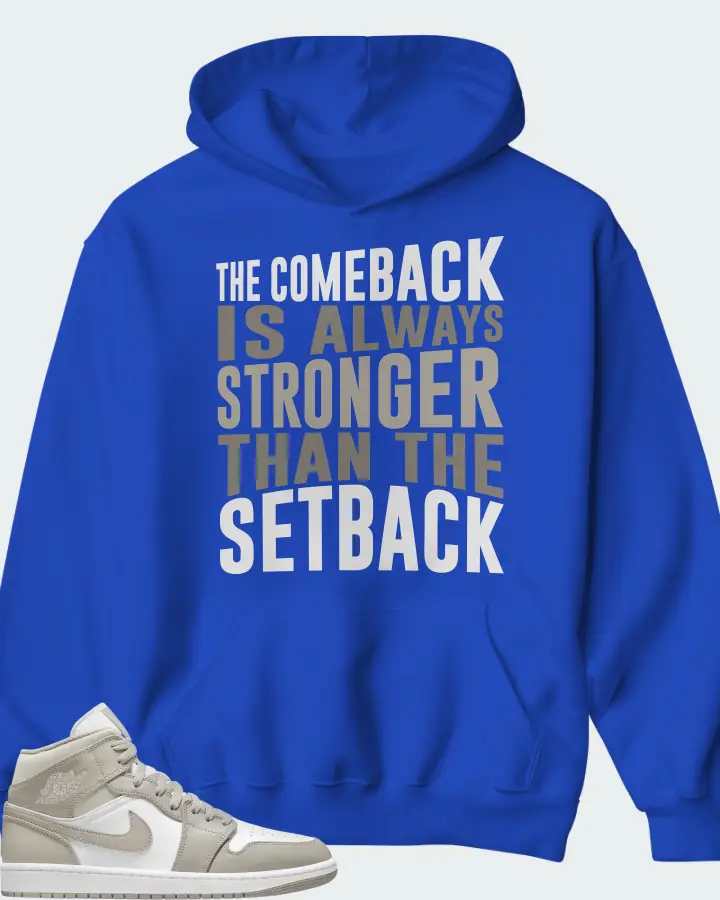 Hoodie in Royal Blue