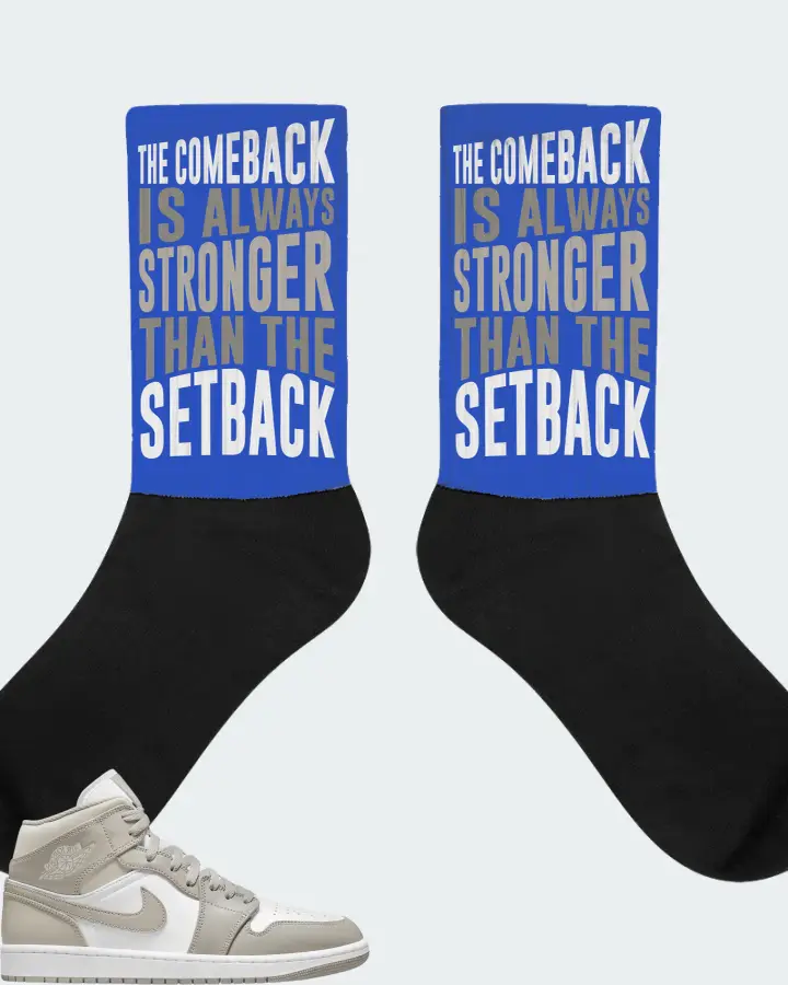Socks in Royal Blue
