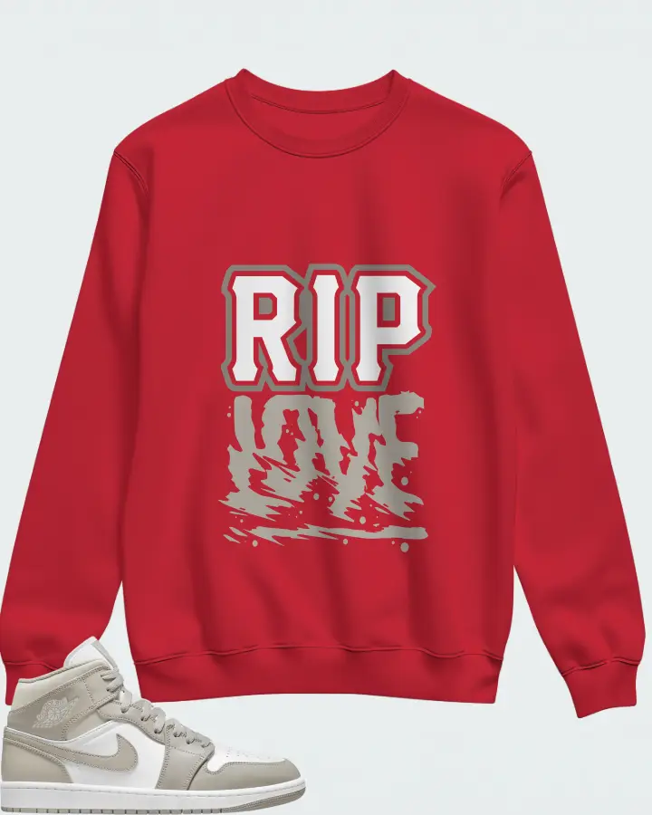 Sweatshirt in Red