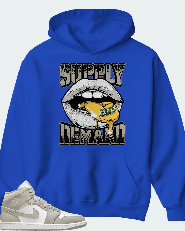 Hoodie in Royal Blue