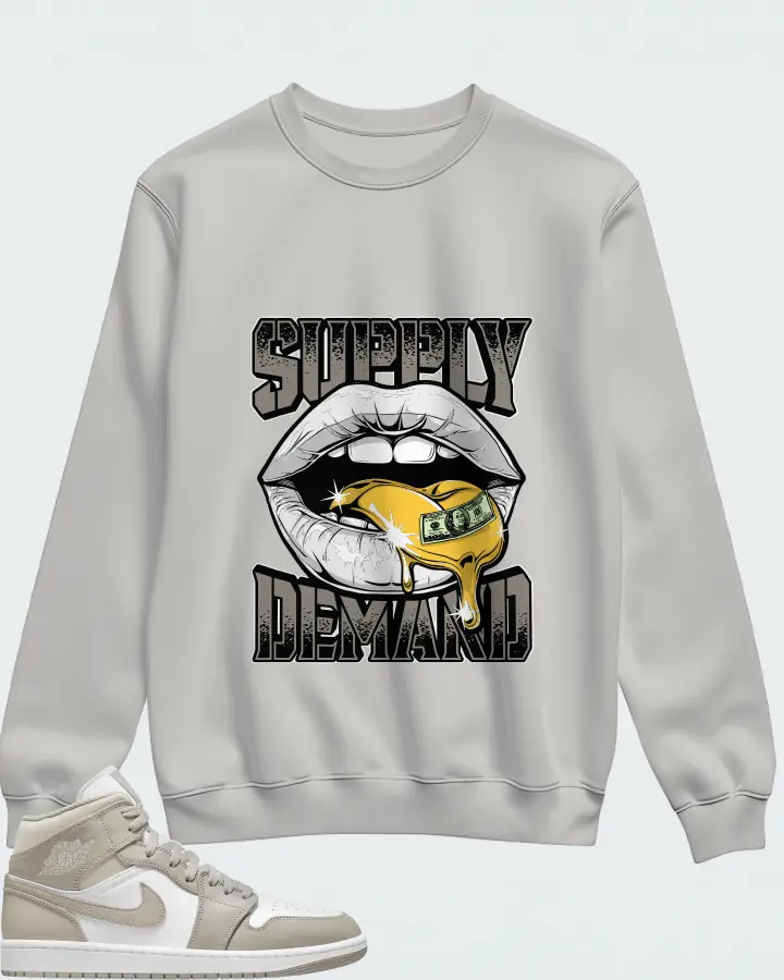 Sweatshirt in Grey