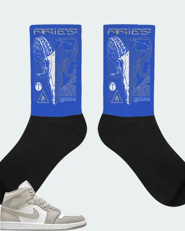 Socks in Royal Blue