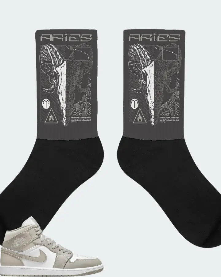 Socks in Dark Grey