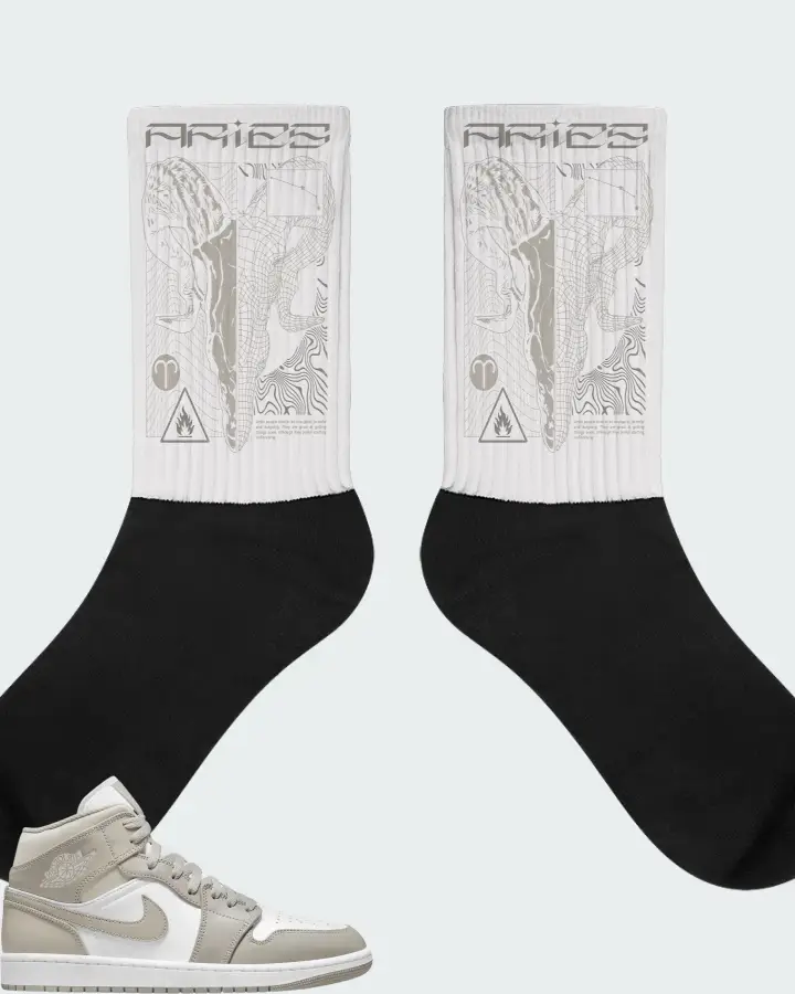 Socks in White