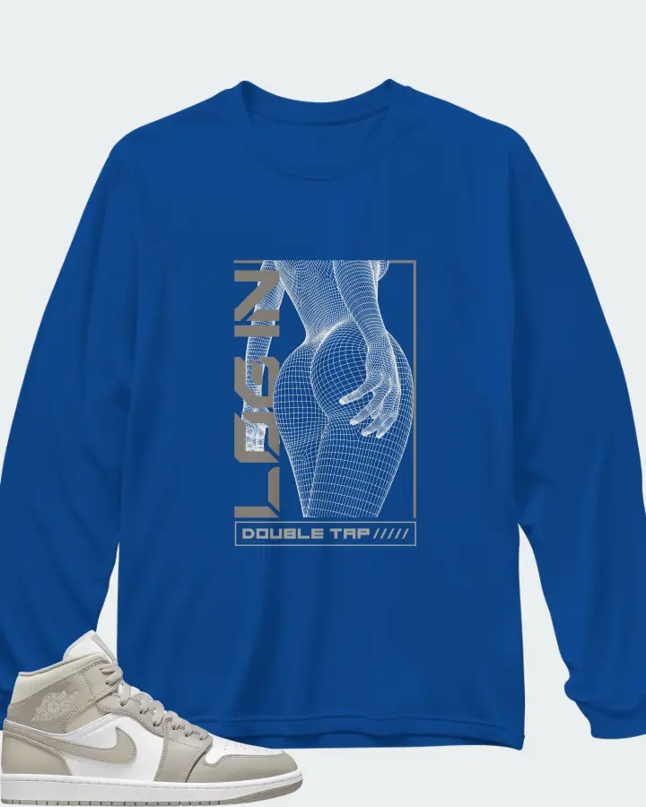 Long Sleeve T-Shirt in Royal Blue