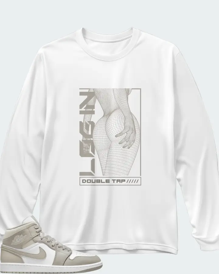 Long Sleeve T-Shirt in White