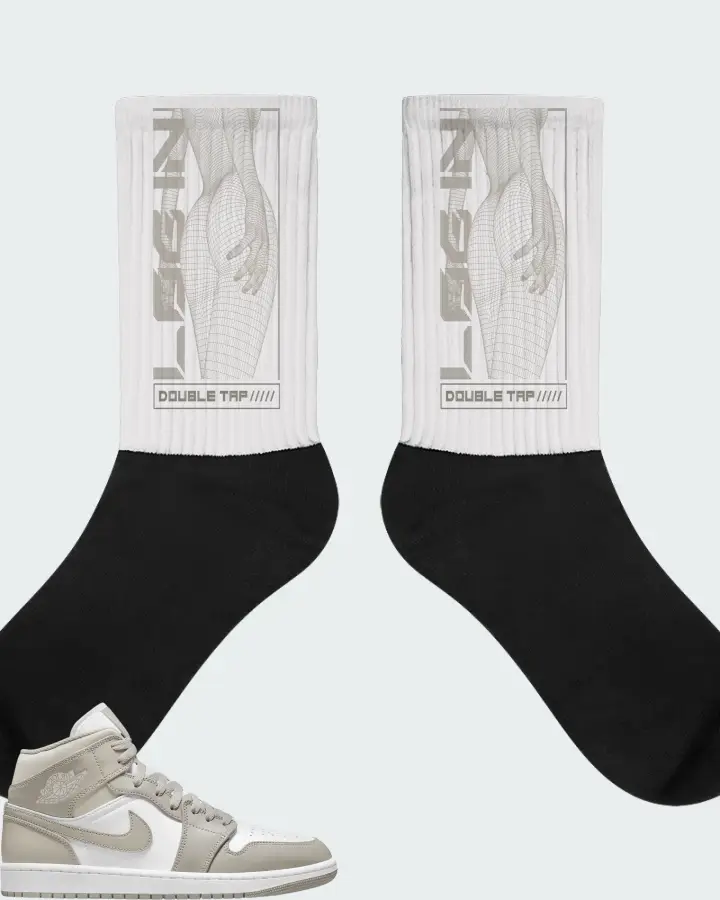 Socks in White