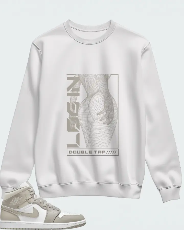 Sweatshirt in White