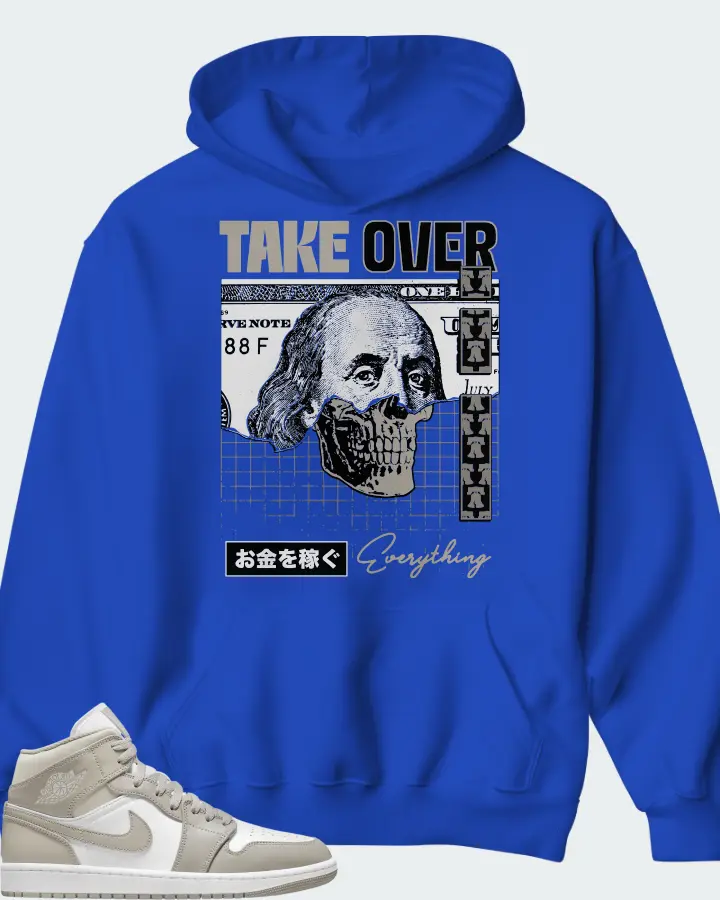 Hoodie in Royal Blue