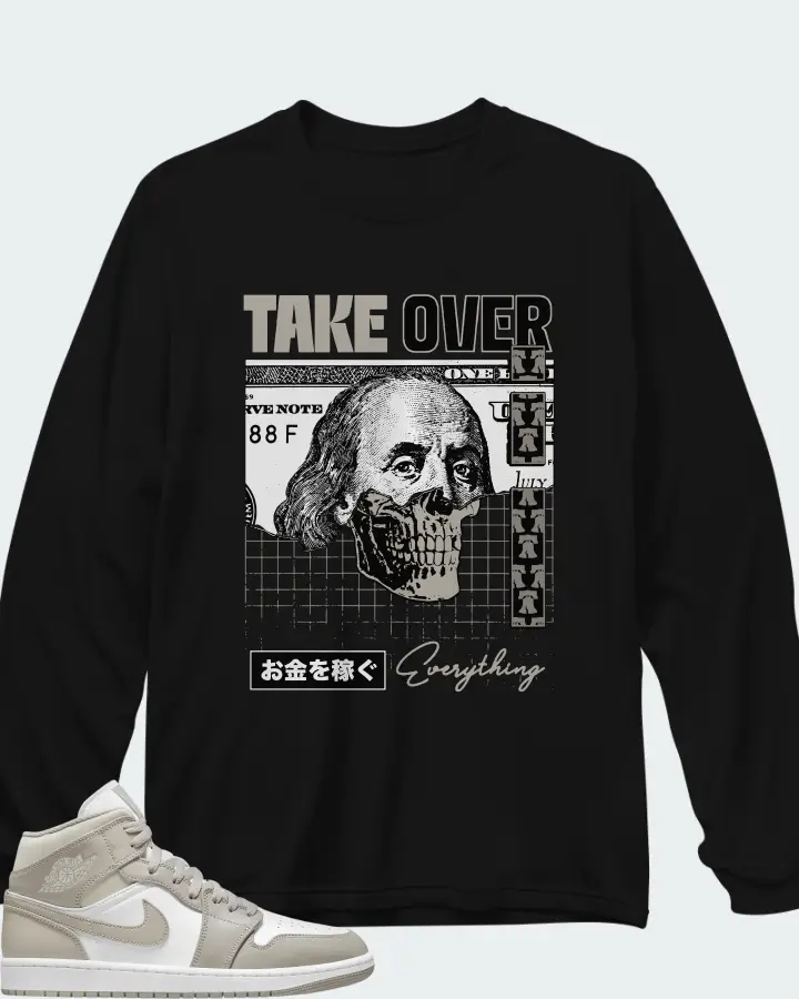 Long Sleeve T-Shirt in Black