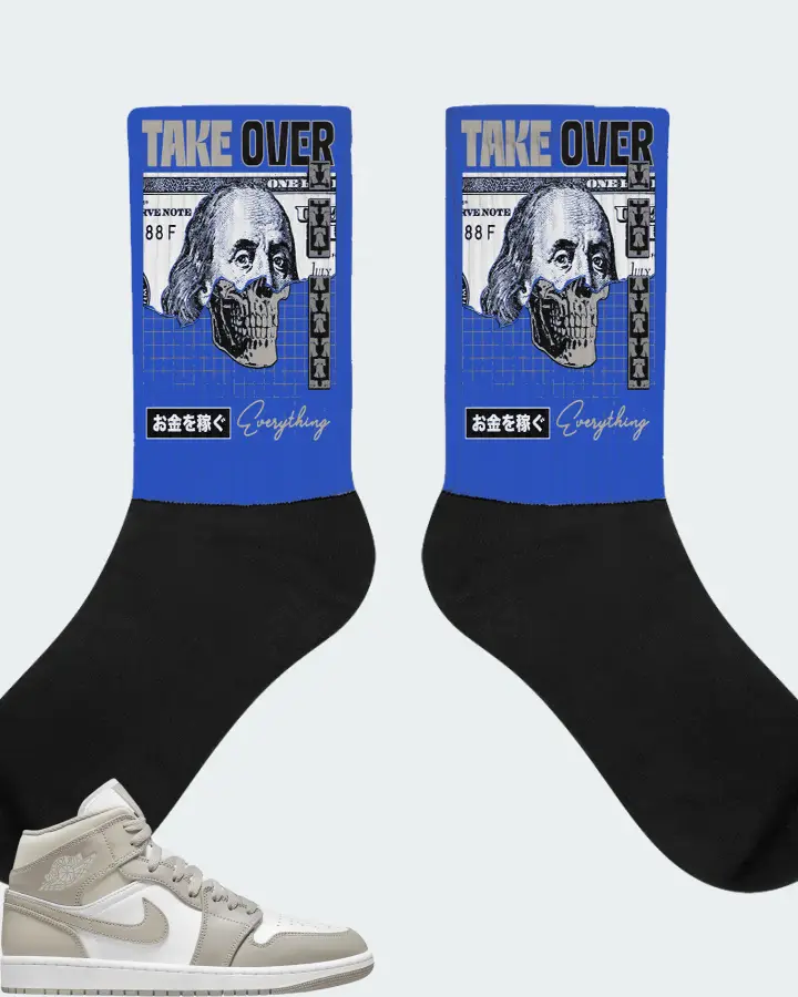 Socks in Royal Blue