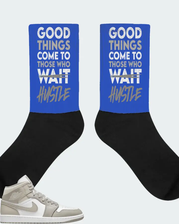 Socks in Royal Blue