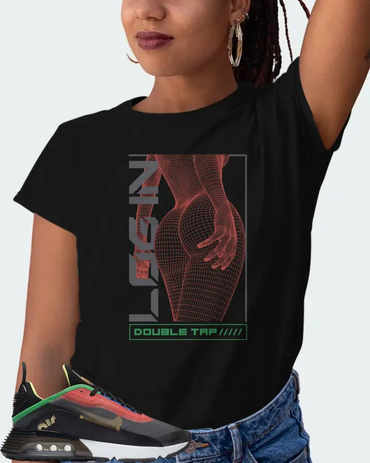 Nike Air Max 2090 Hidden Message Sneaker Matching Black T-Shirt (LOGIN) - View 5