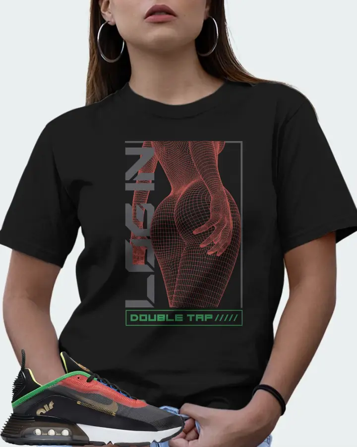 Nike Air Max 2090 Hidden Message Sneaker Matching Black T-Shirt (LOGIN) - View 7
