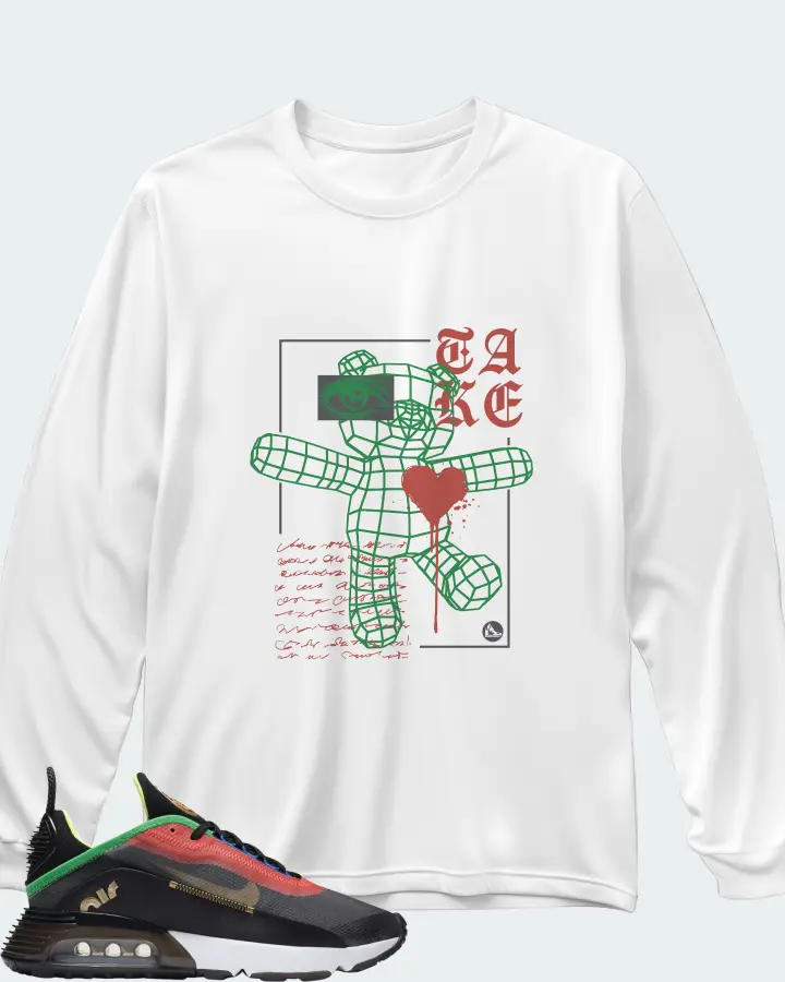 Long Sleeve T-Shirt in White