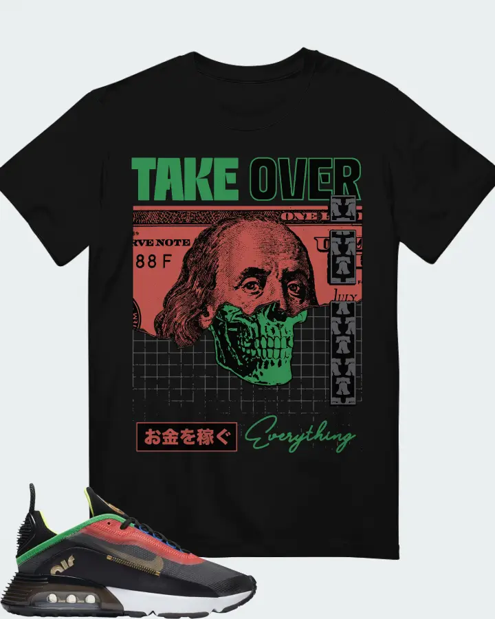 Nike Air Max 2090 Hidden Message Sneaker Matching Black T-Shirt - Take Over