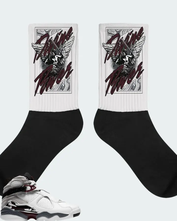 Socks in White