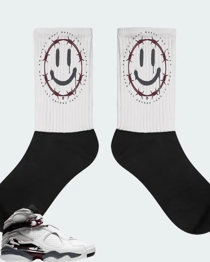 Socks in White