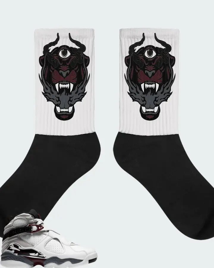 Socks in White