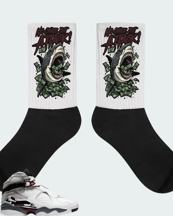 Socks in White