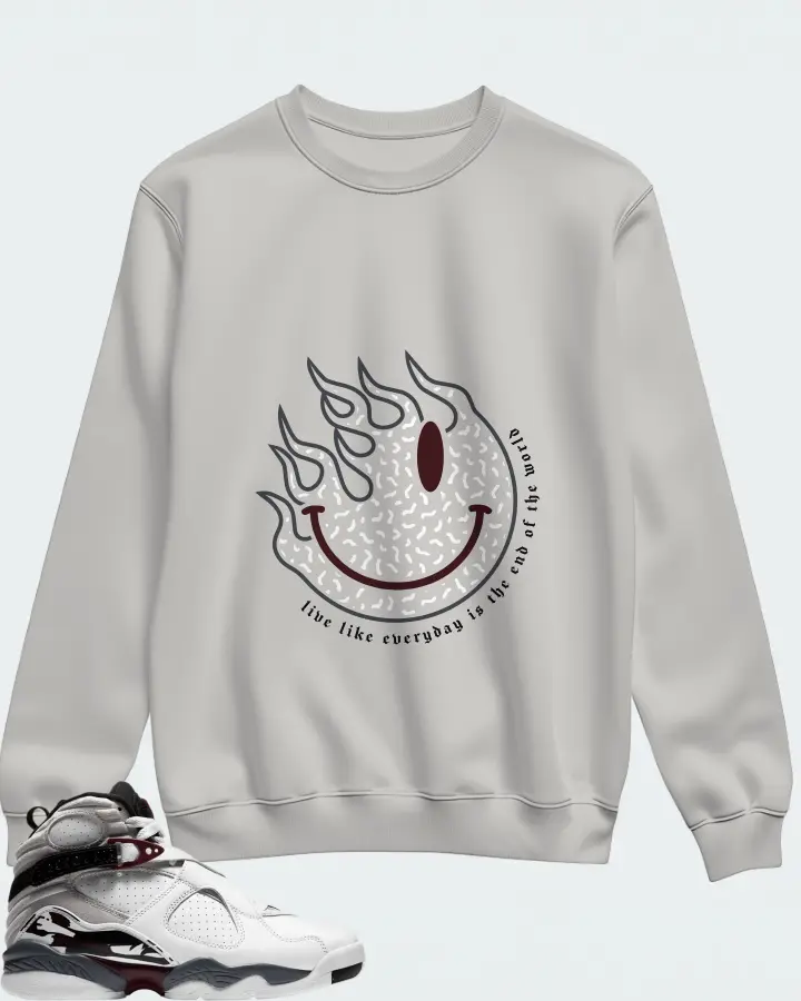 Sweatshirt in Grey