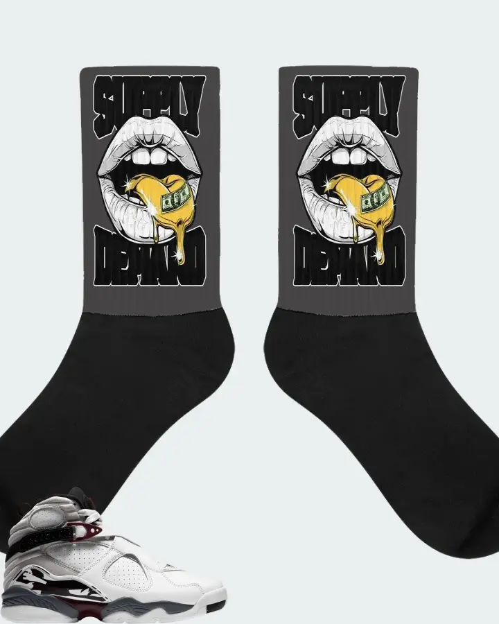 Socks in Dark Grey
