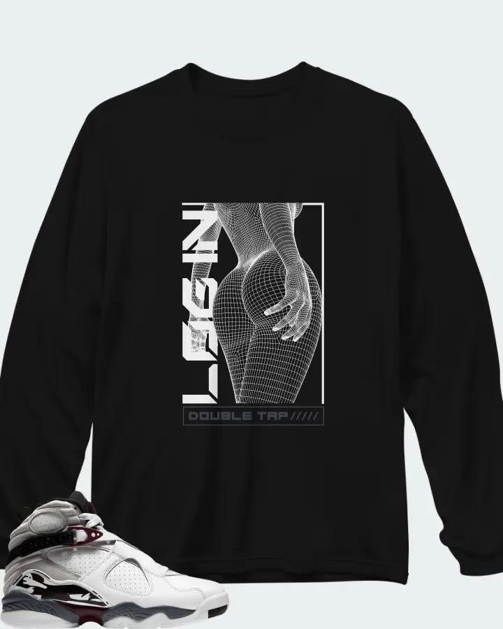 Long Sleeve T-Shirt in Black