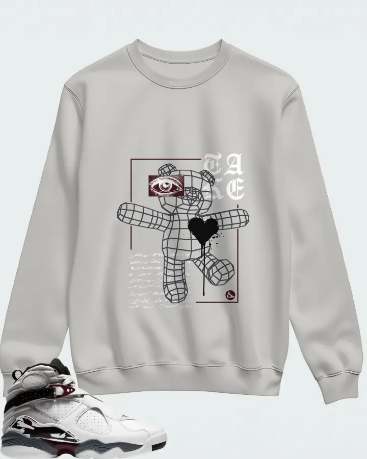 Sweatshirt in Grey