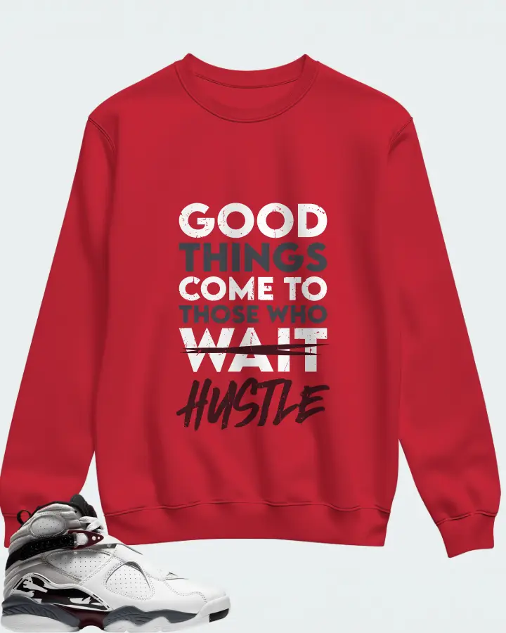 Sweatshirt in Red